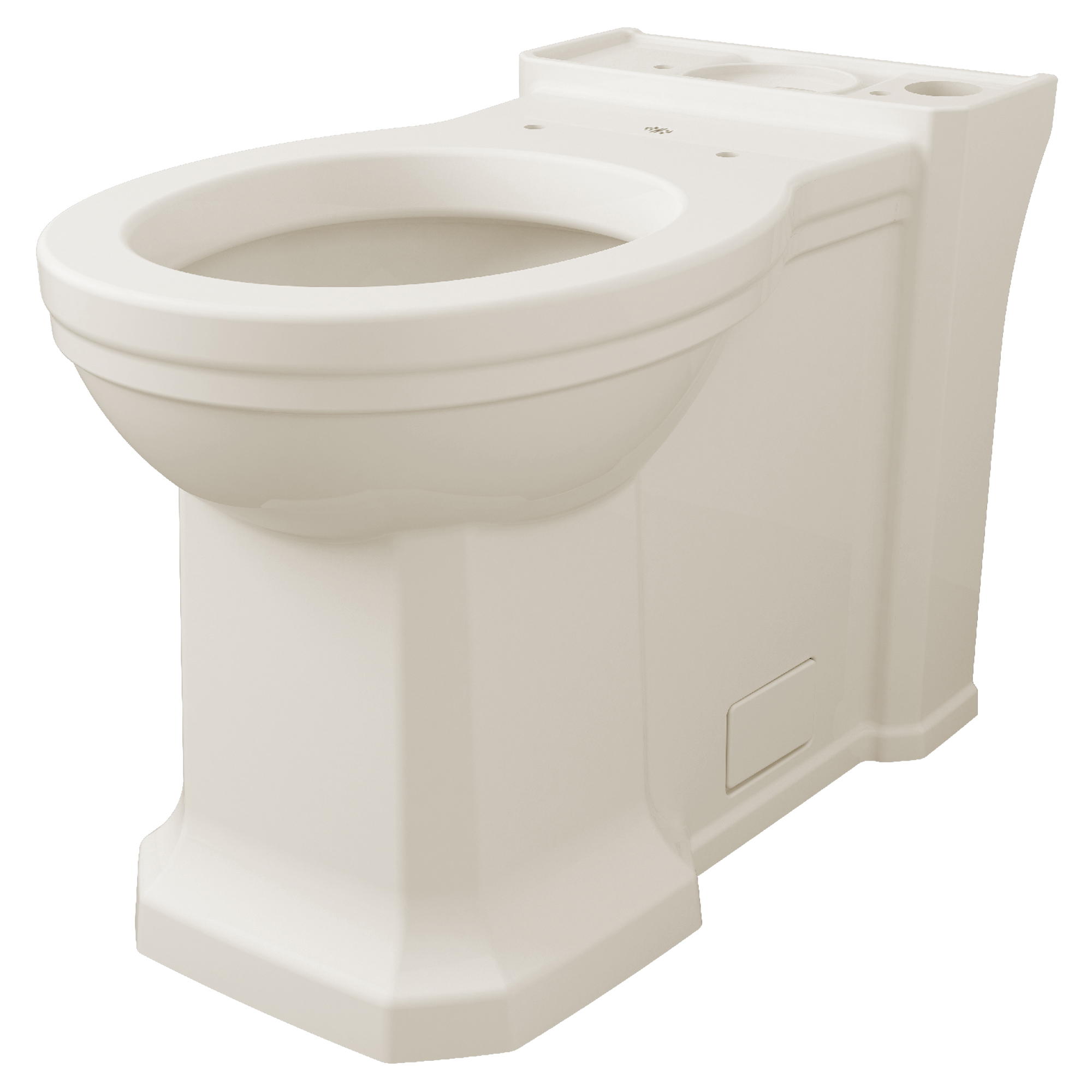 Fitzgerald® Chair-Height Round-Front Toilet Bowl with Seat
